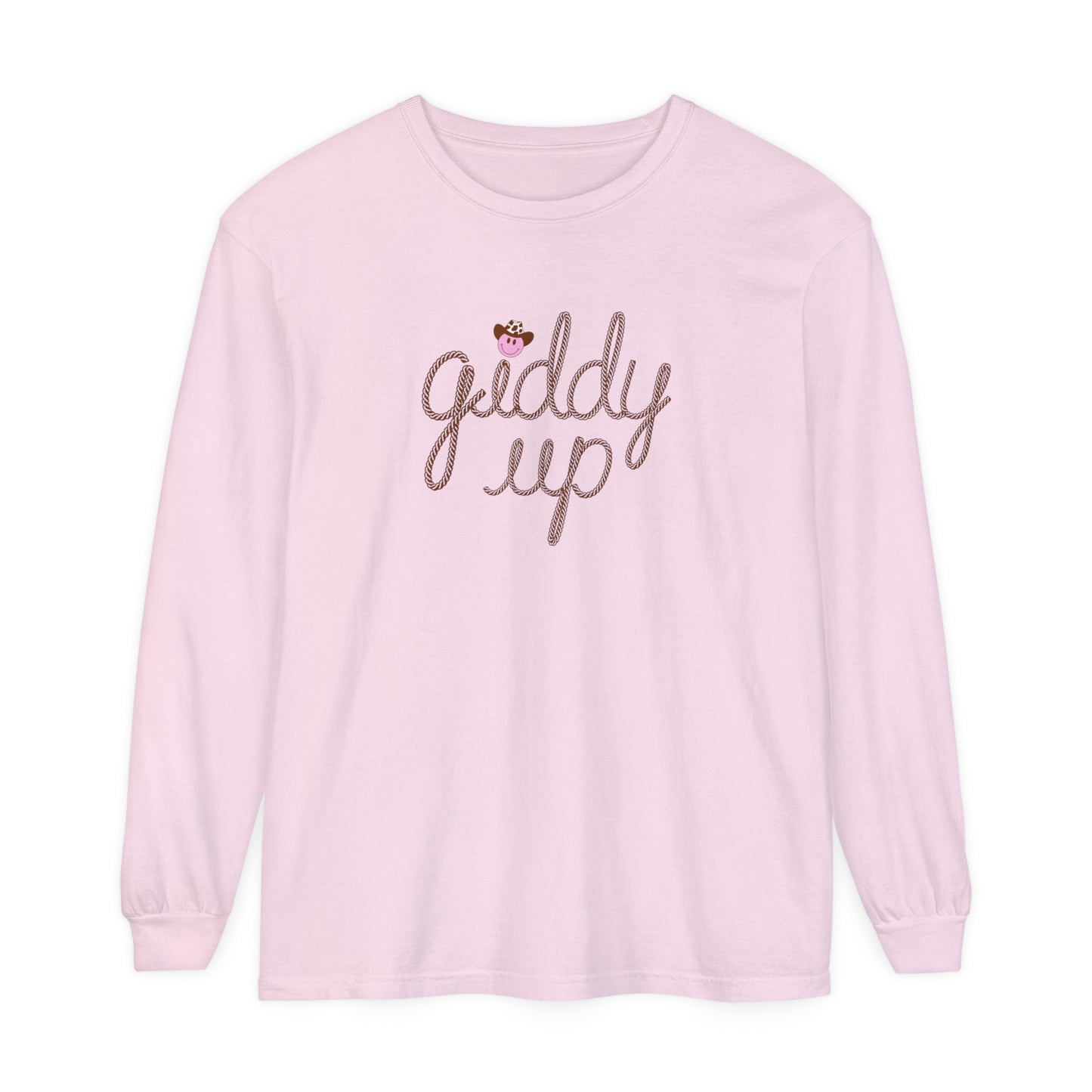 Giddy Up | Long Sleeve Crop Top