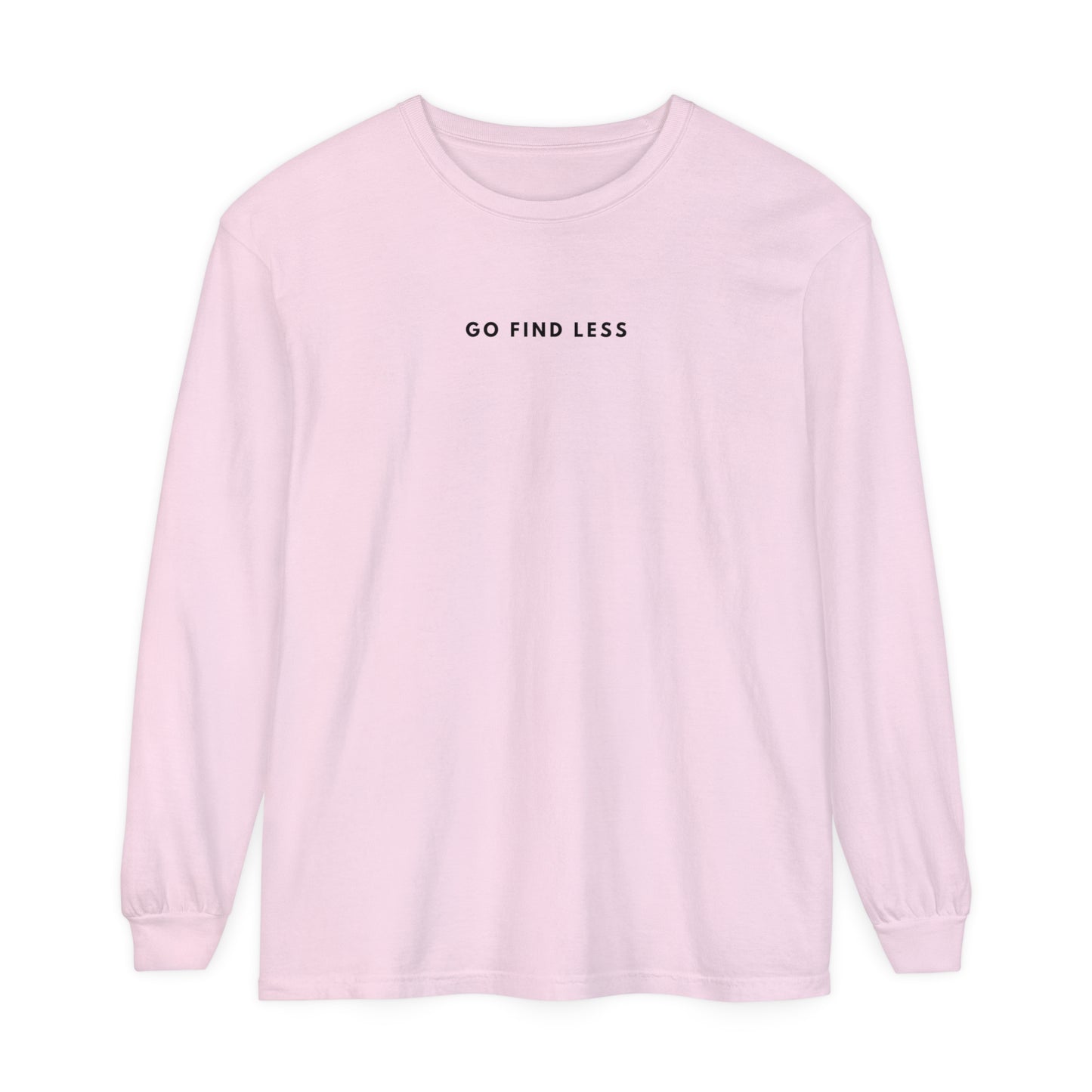 Go Find Less | Long Sleeve Crop Top