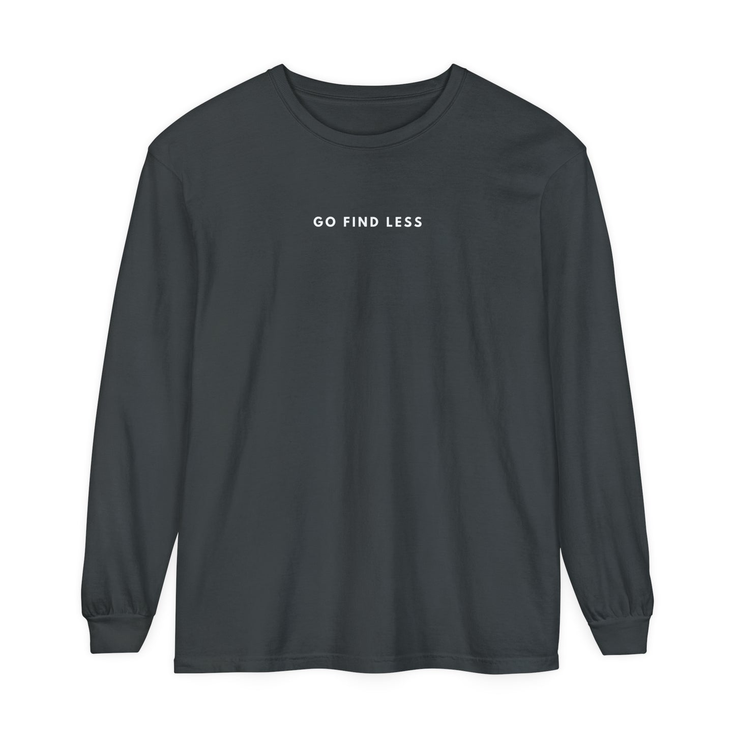 Go Find Less | Long Sleeve Crop Top