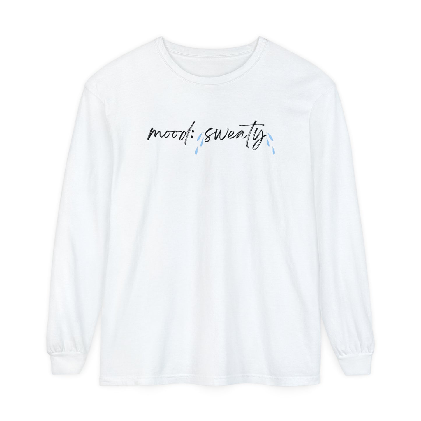 Mood: Sweaty | Long Sleeve Crop Top