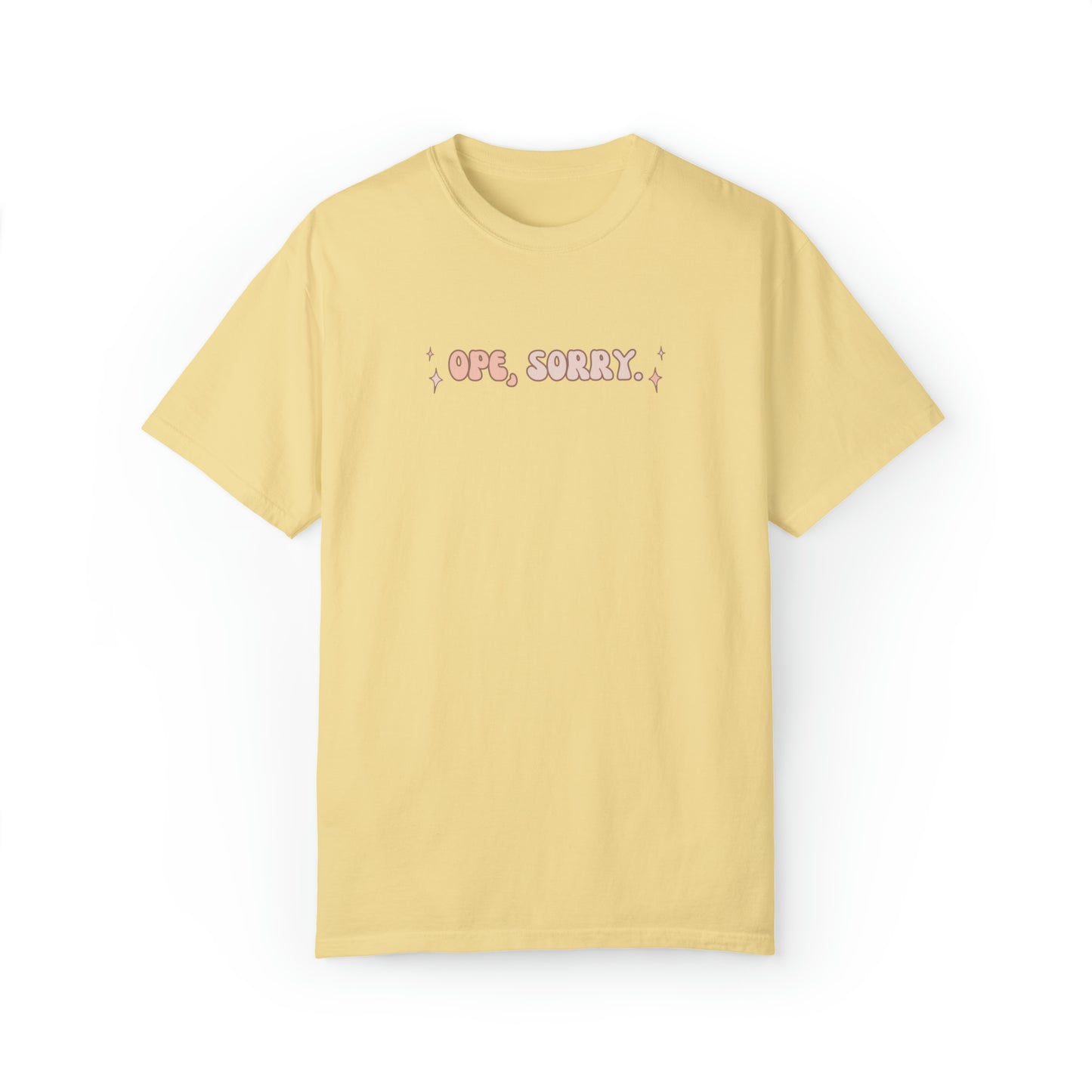 OPE Sorry | Oversize Tee