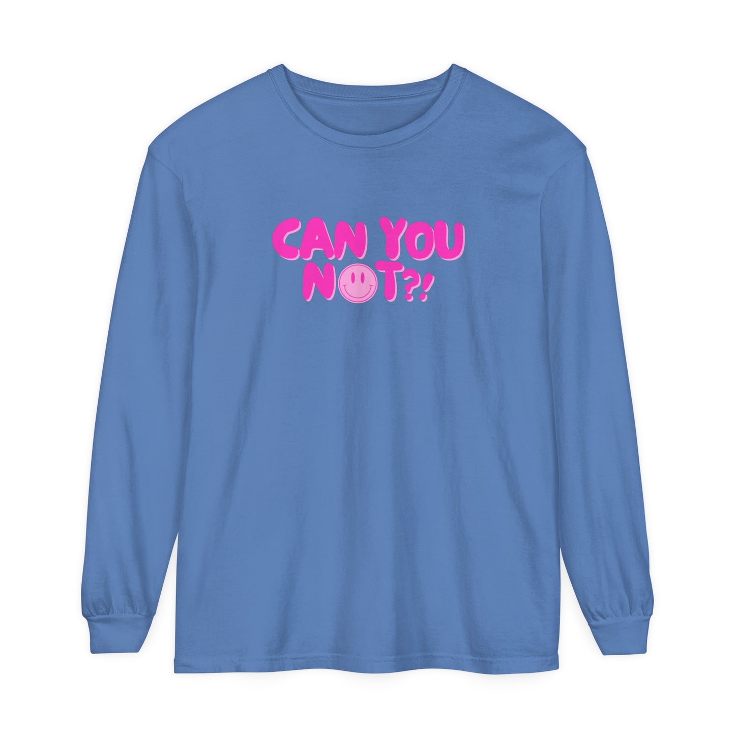 Can You Not?! | Long Sleeve Crop Top