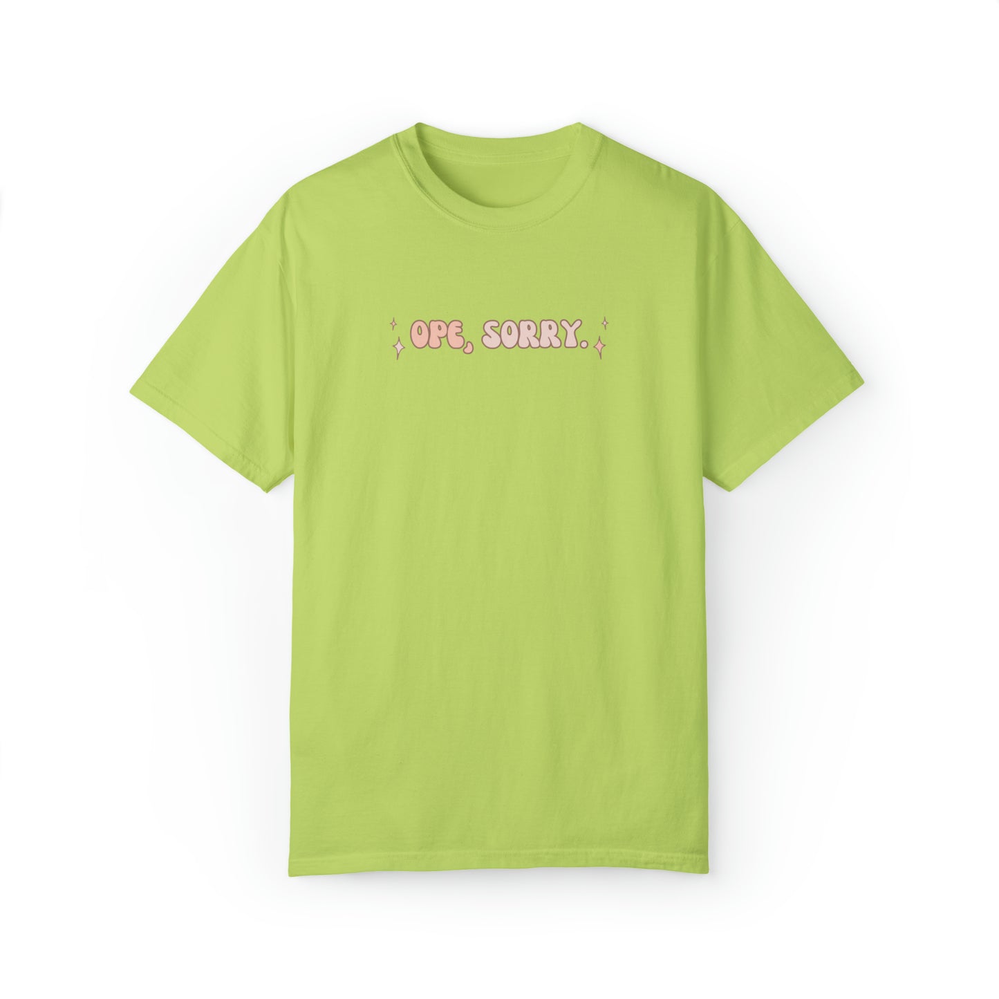 OPE Sorry | Oversize Tee