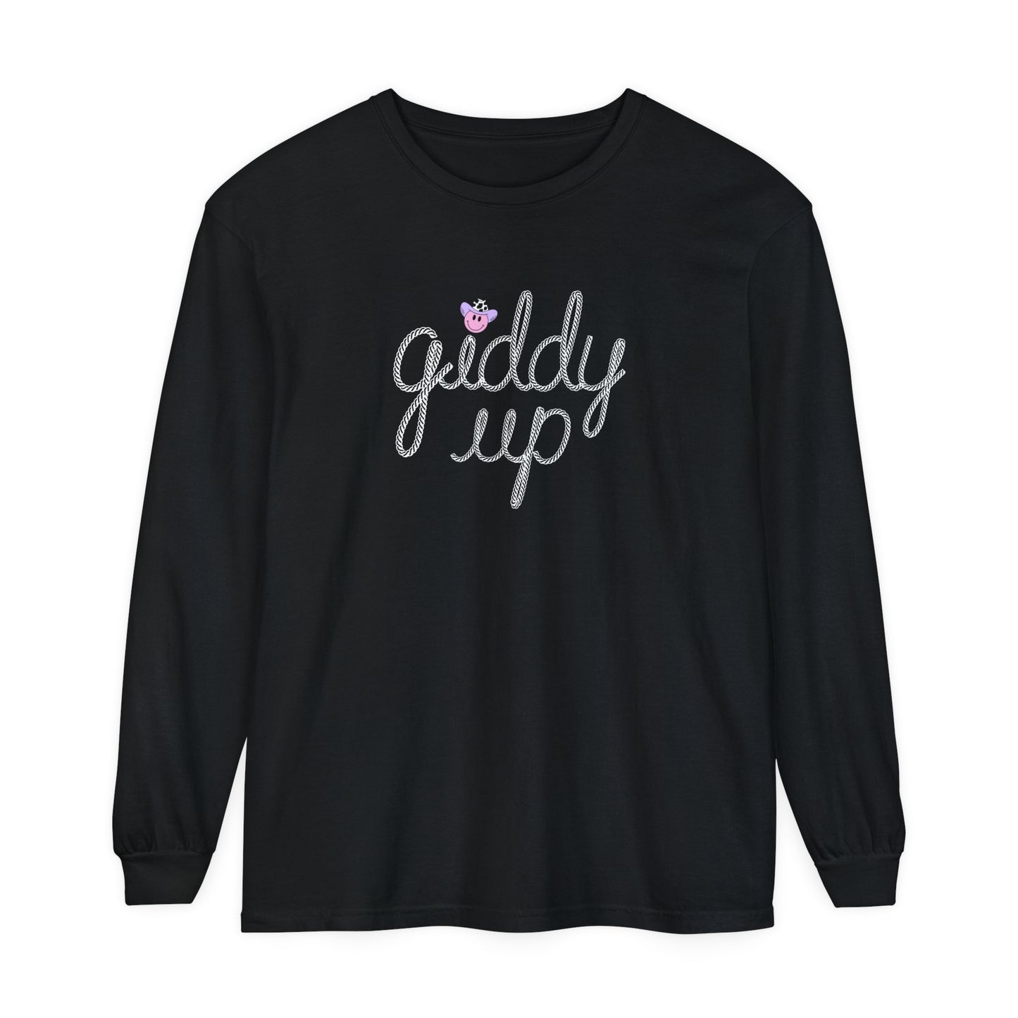 Giddy Up | Long Sleeve Crop Top
