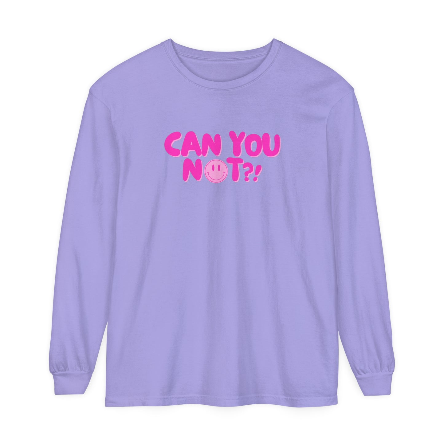 Can You Not?! | Long Sleeve Crop Top