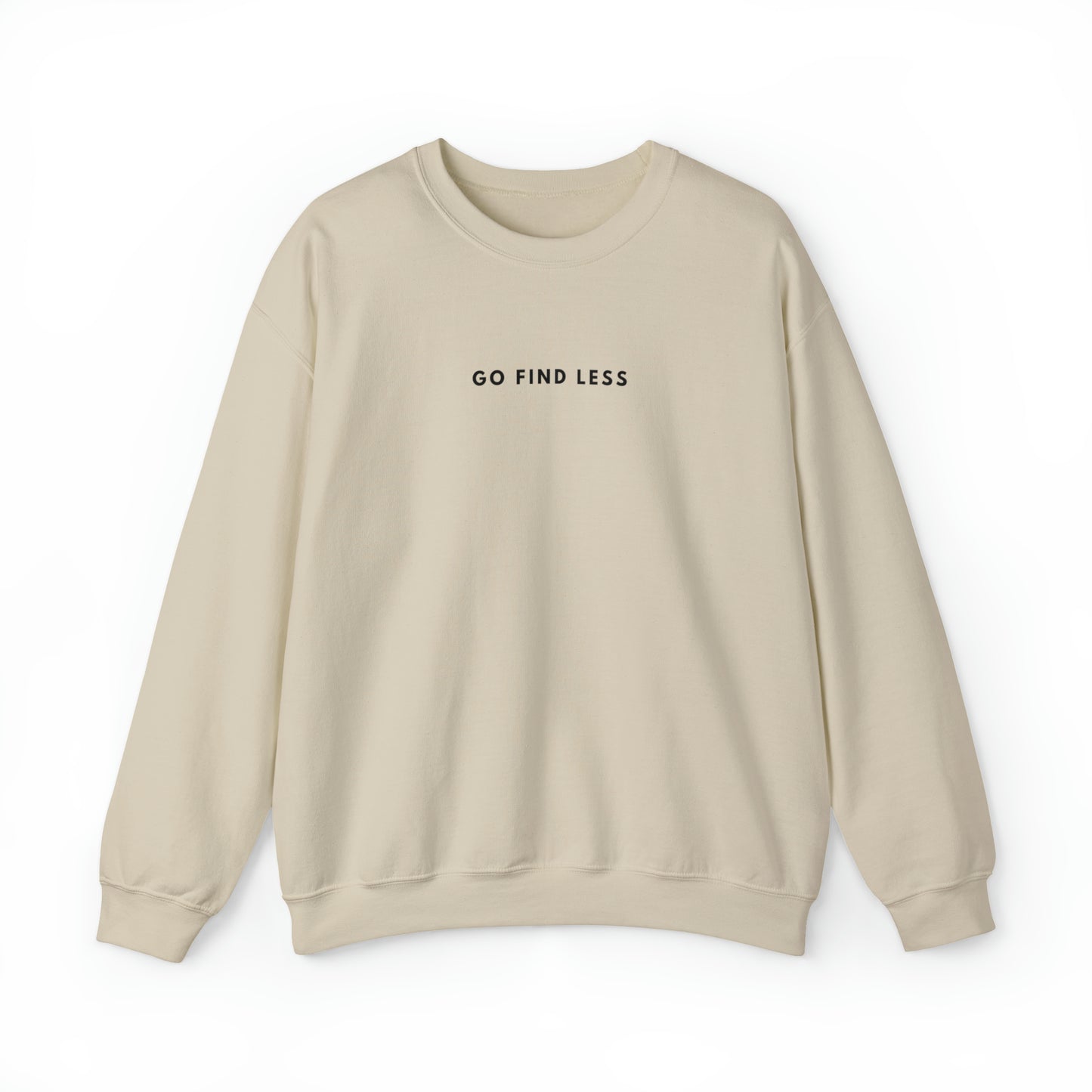 Go Find Less | Crewneck Sweatshirt