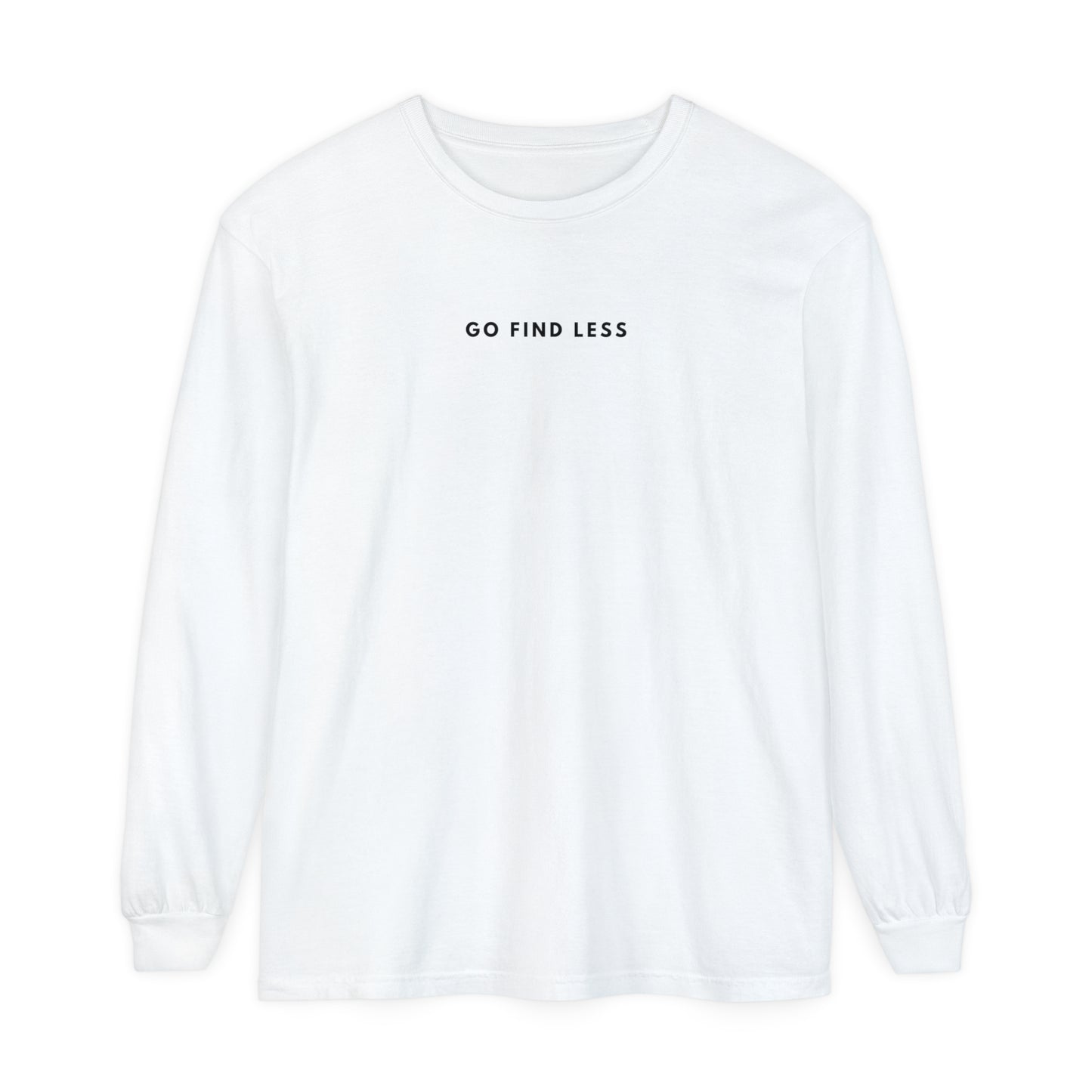 Go Find Less | Long Sleeve Crop Top