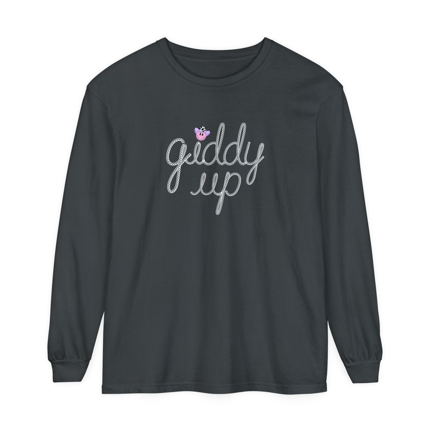 Giddy Up | Long Sleeve Crop Top