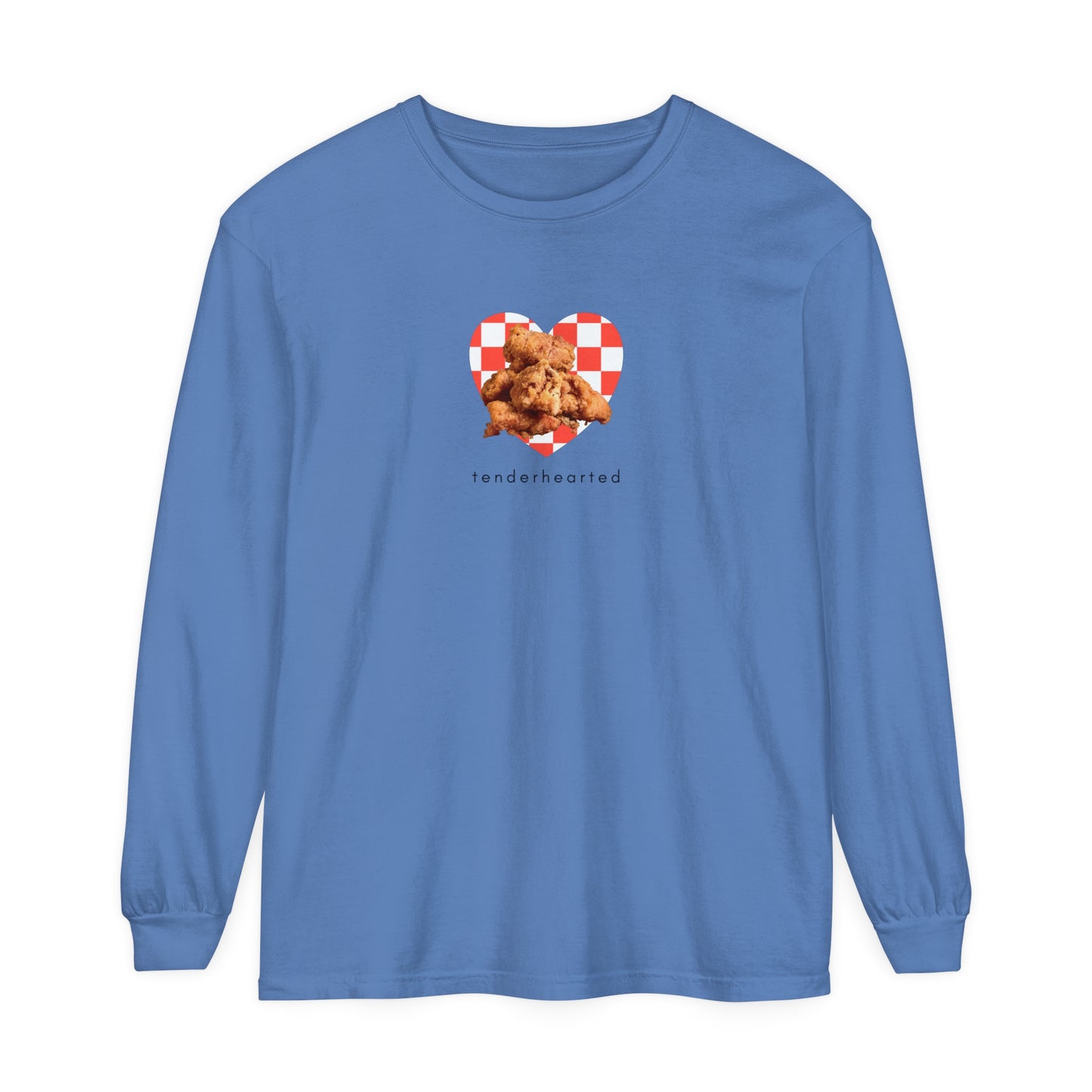 Tenderhearted | Long Sleeve Crop Top
