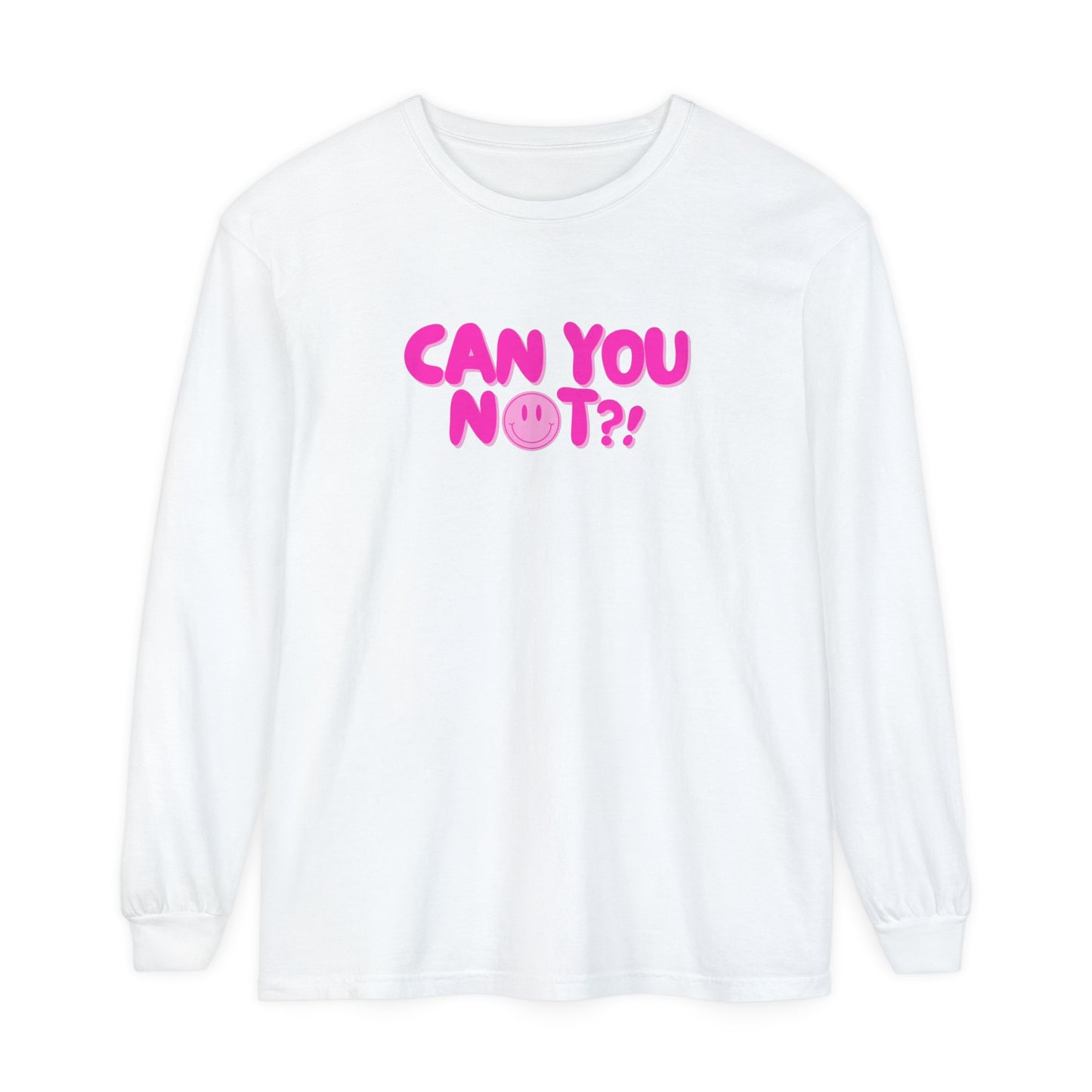 Can You Not?! | Long Sleeve Crop Top