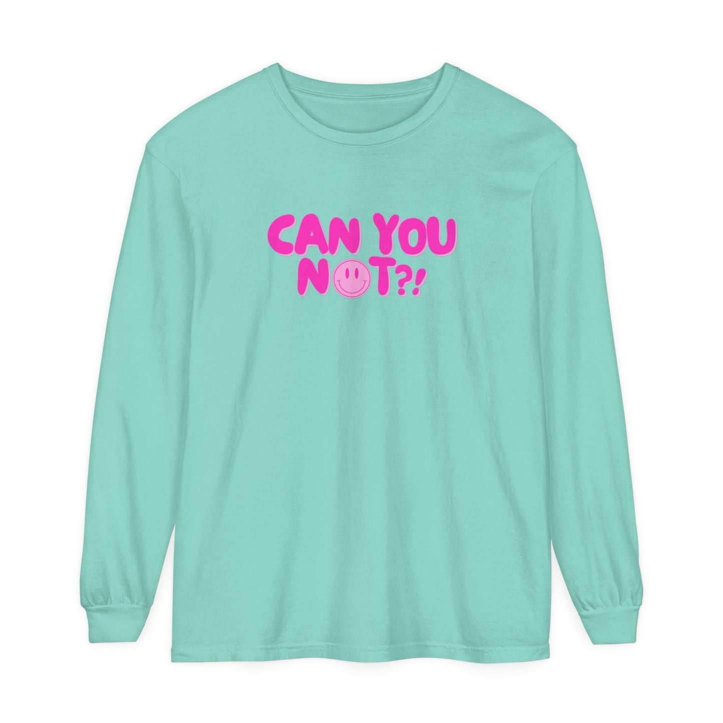 Can You Not?! | Long Sleeve Crop Top