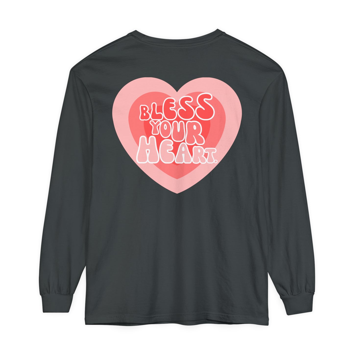 Bless Your Heart | Long Sleeve Crop Top