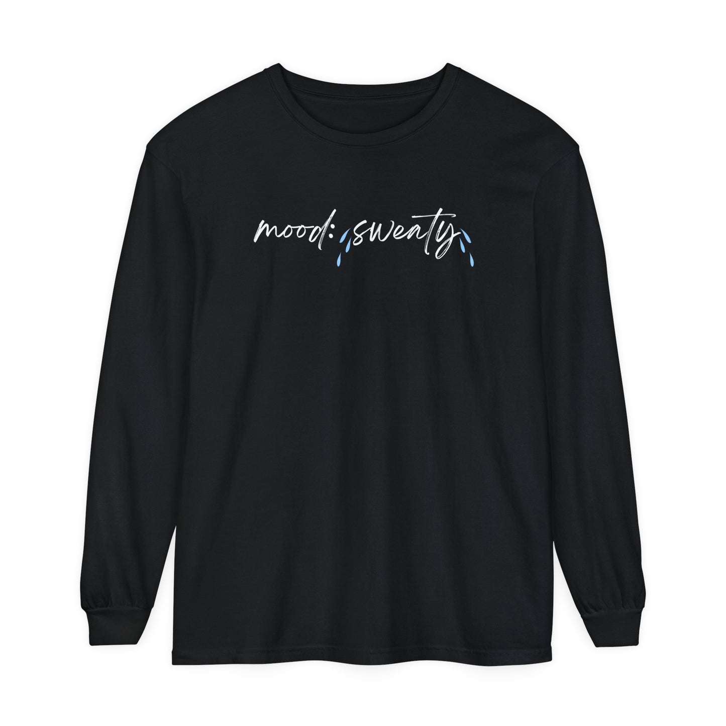 Mood: Sweaty | Long Sleeve Crop Top