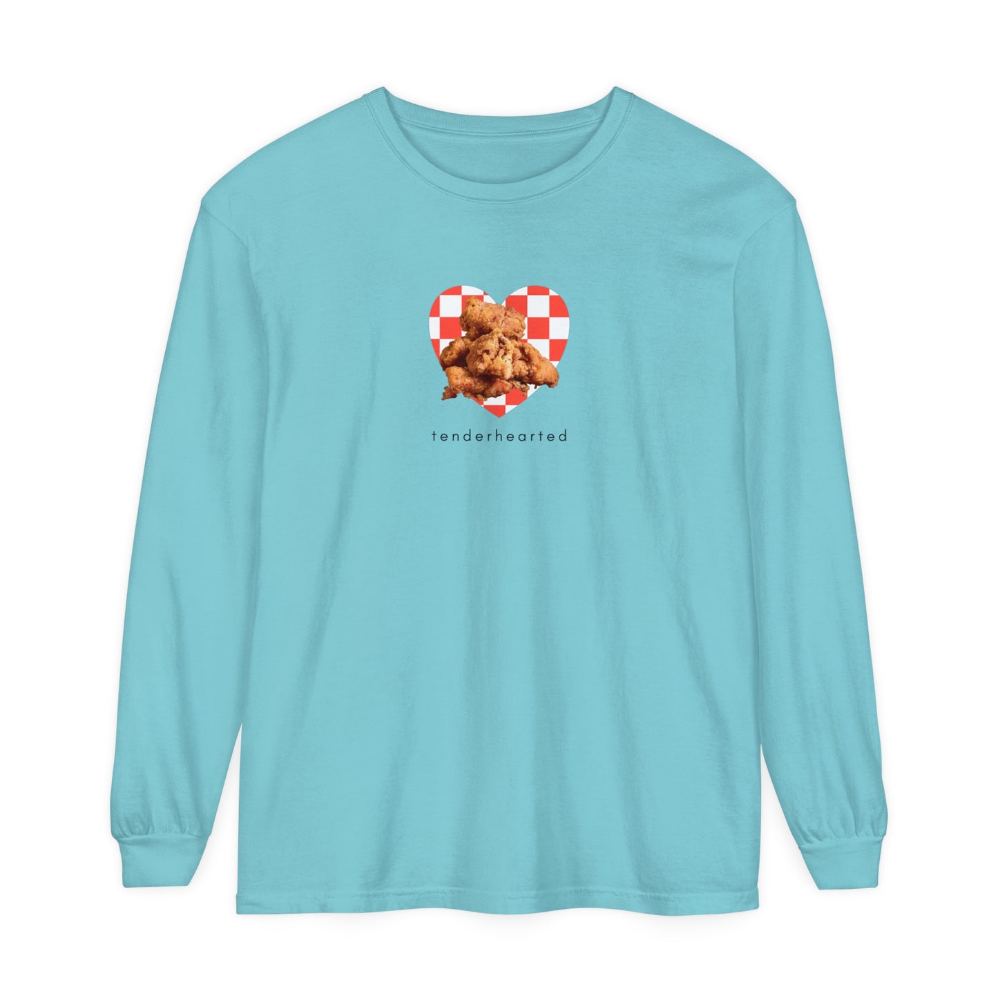 Tenderhearted | Long Sleeve Crop Top