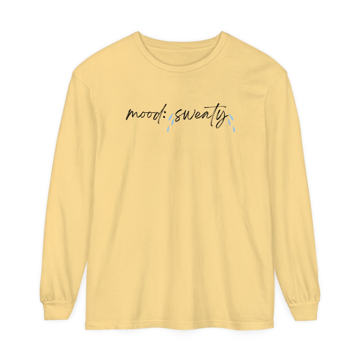 Mood: Sweaty | Long Sleeve Crop Top