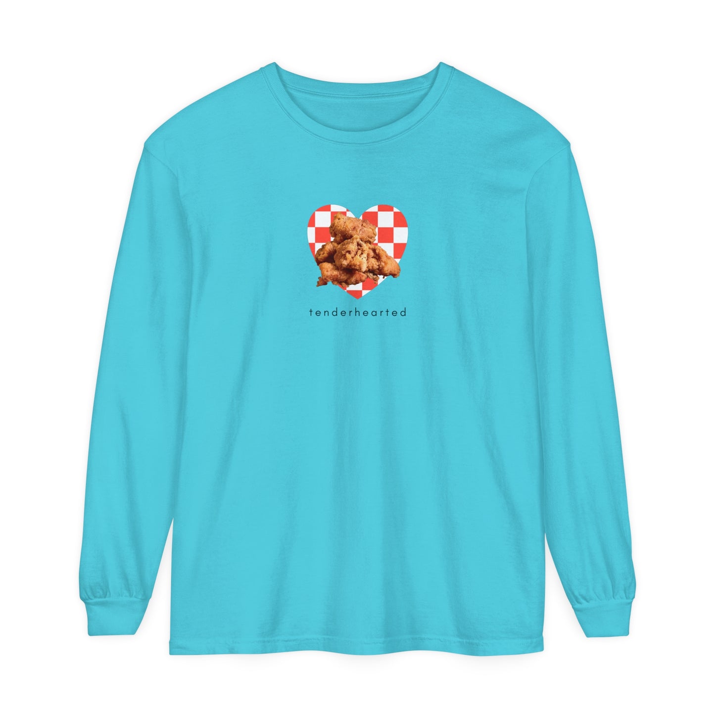 Tenderhearted | Long Sleeve Crop Top