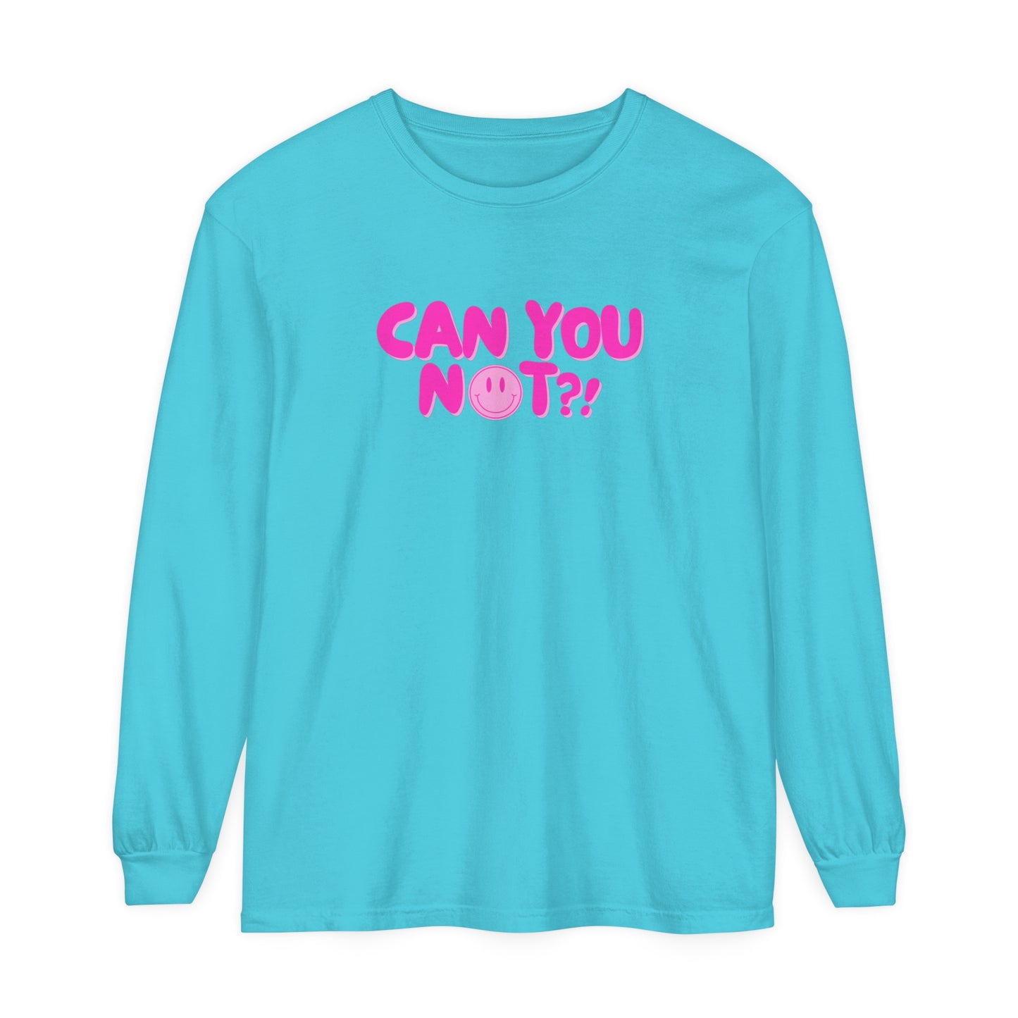 Can You Not?! | Long Sleeve Crop Top