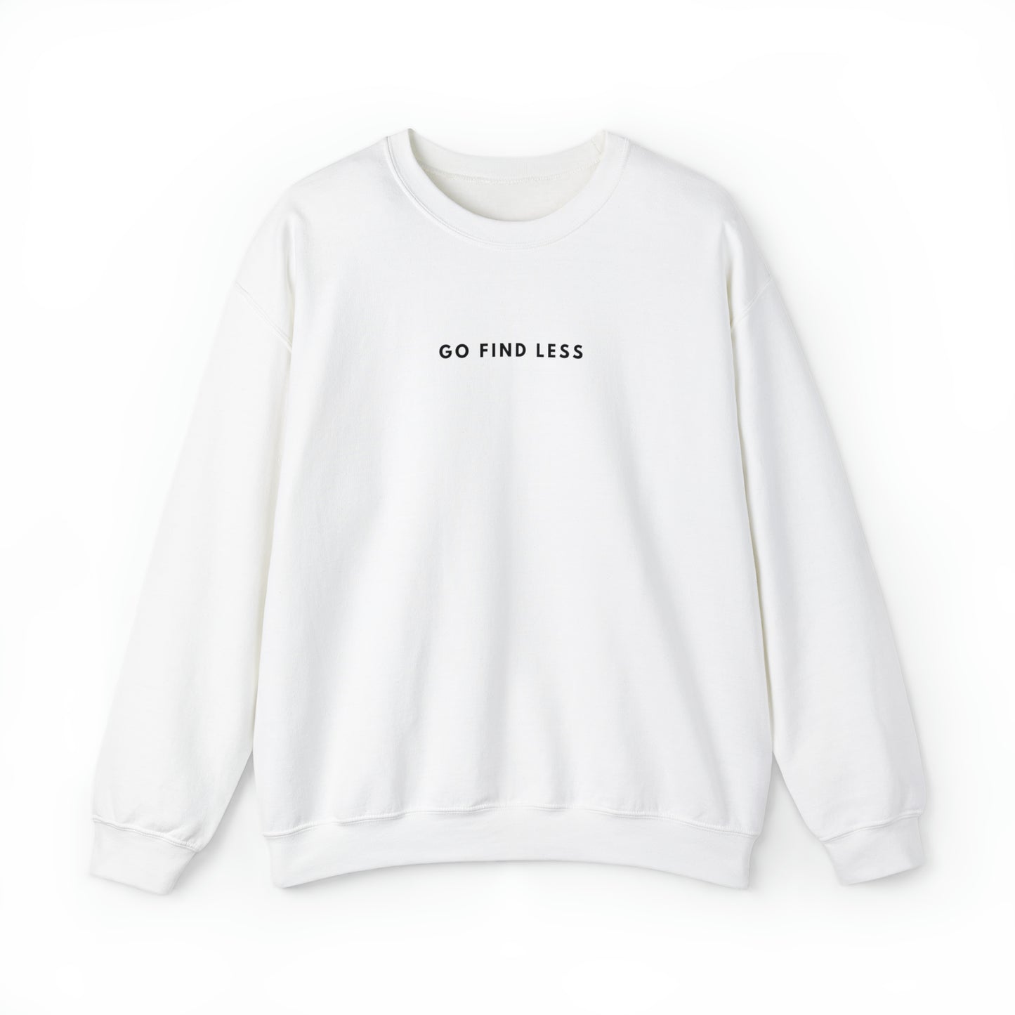 Go Find Less | Crewneck Sweatshirt