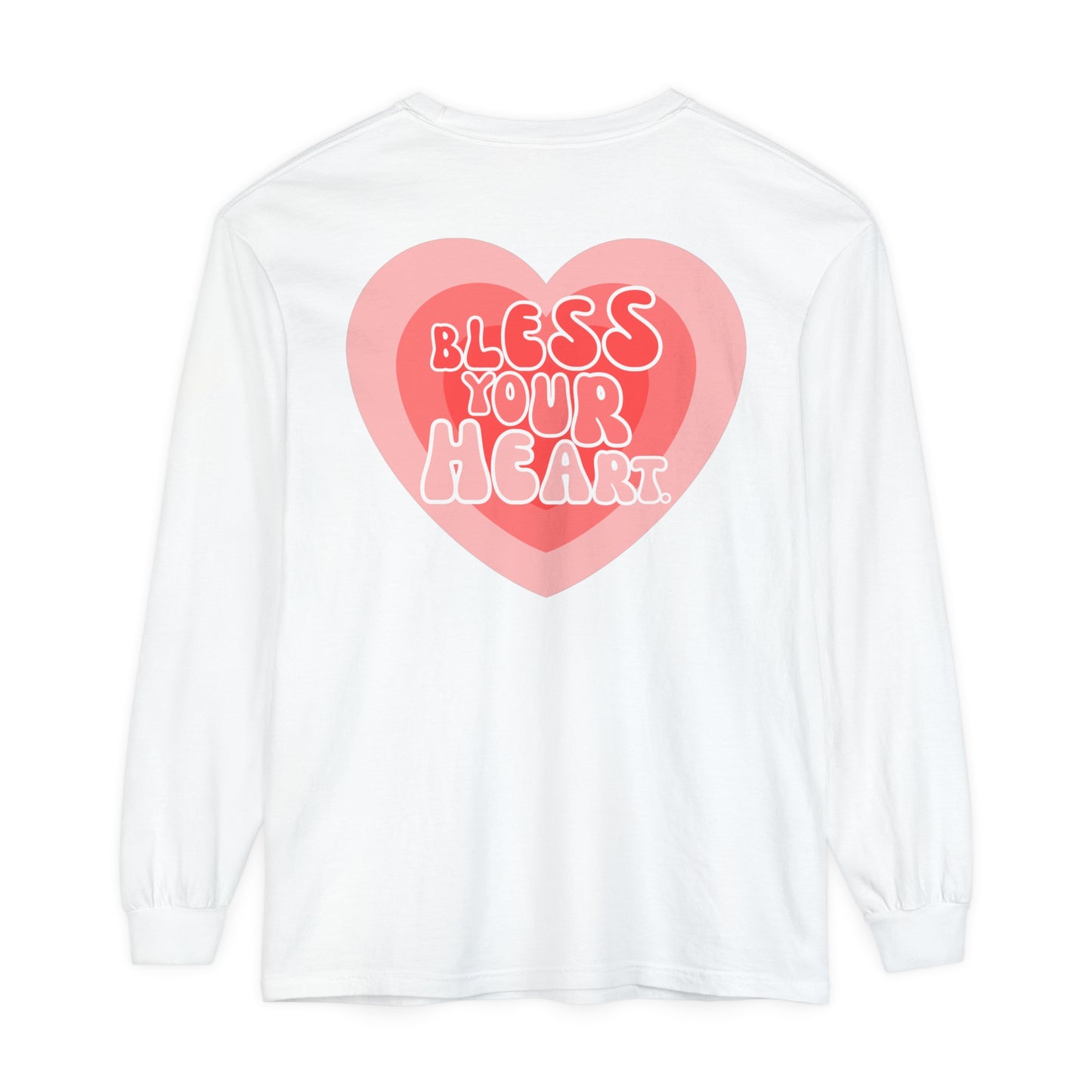 Bless Your Heart | Long Sleeve Crop Top