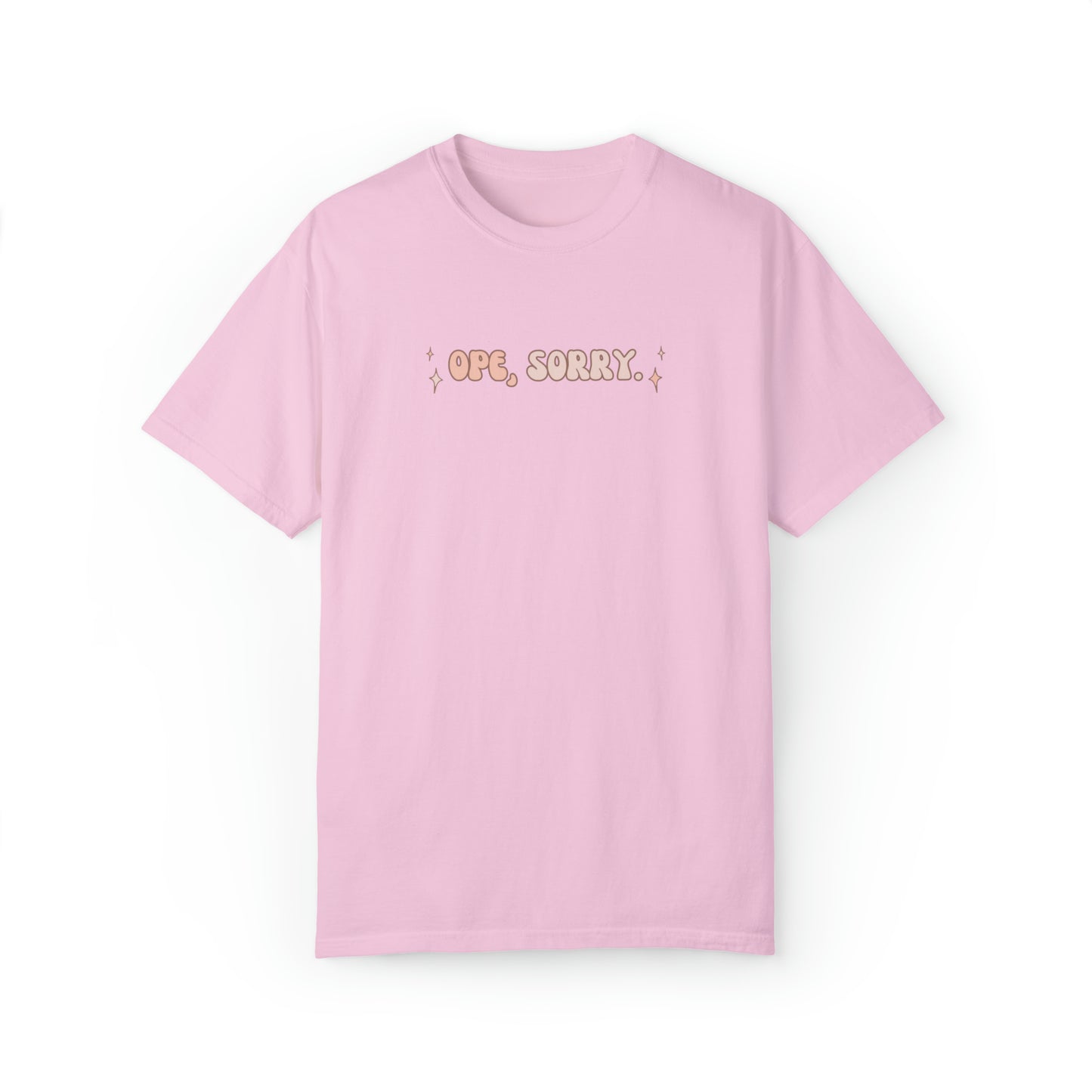 OPE Sorry | Oversize Tee