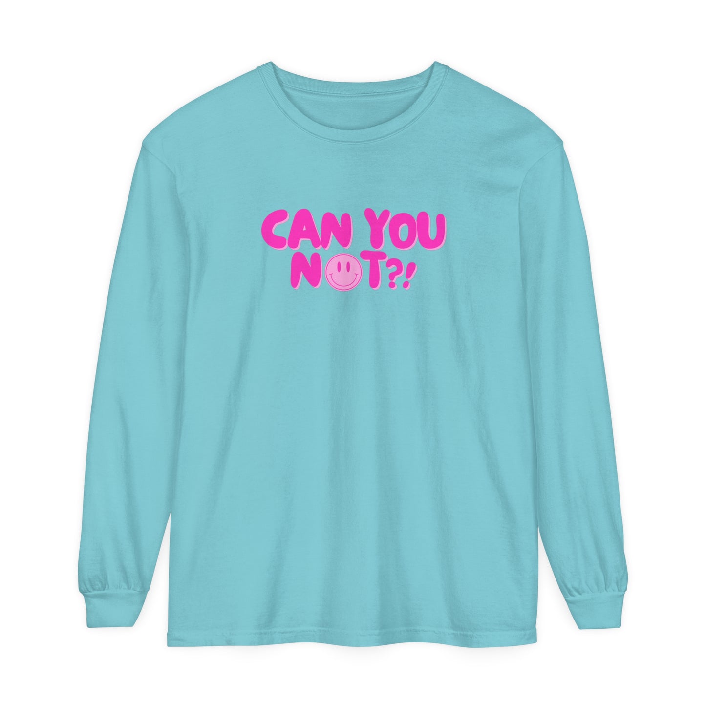Can You Not?! | Long Sleeve Crop Top