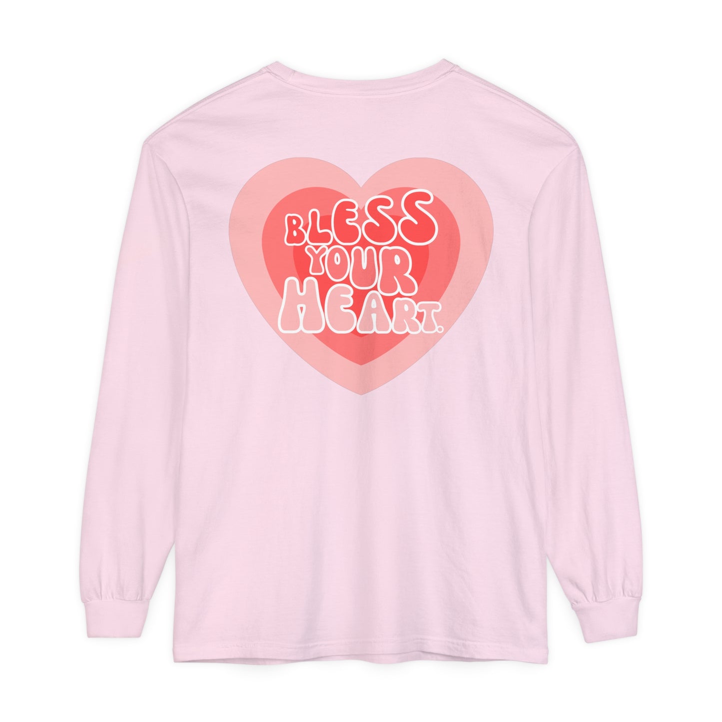 Bless Your Heart | Long Sleeve Crop Top