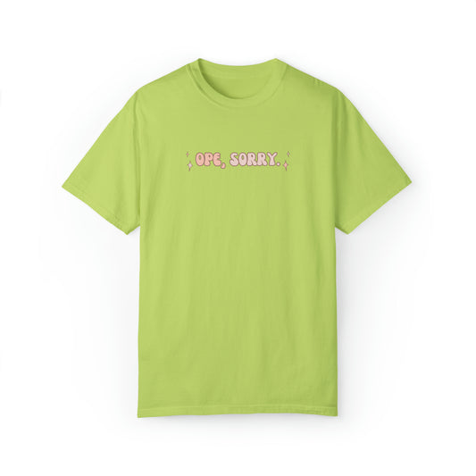 OPE Sorry | Oversize Tee