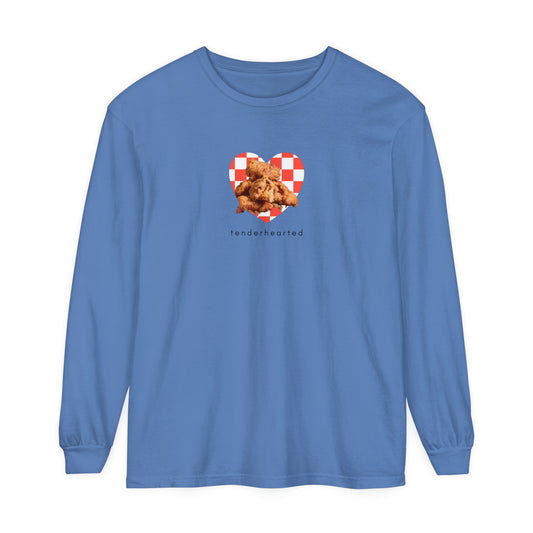 Tenderhearted | Long Sleeve Crop Top