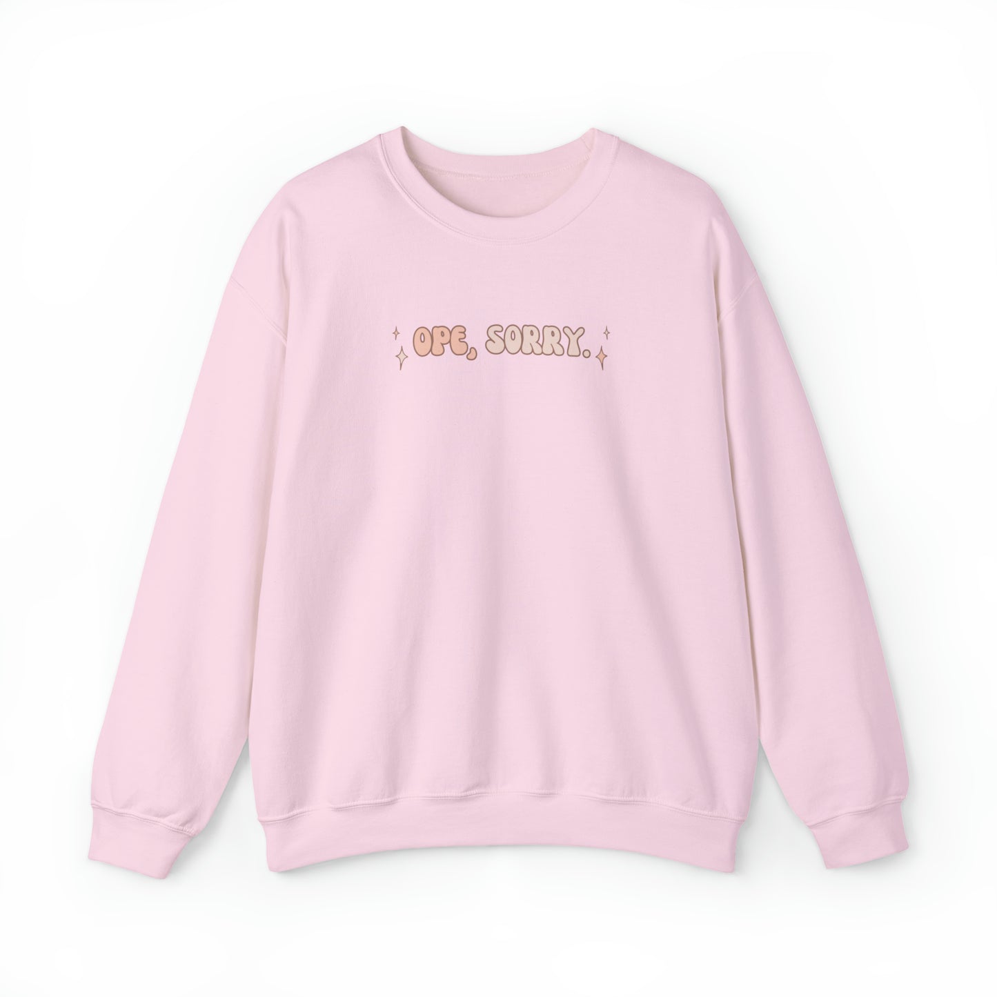 OPE Sorry | Crewneck Sweatshirt