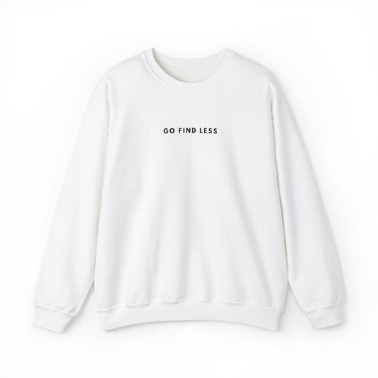 Go Find Less | Crewneck Sweatshirt